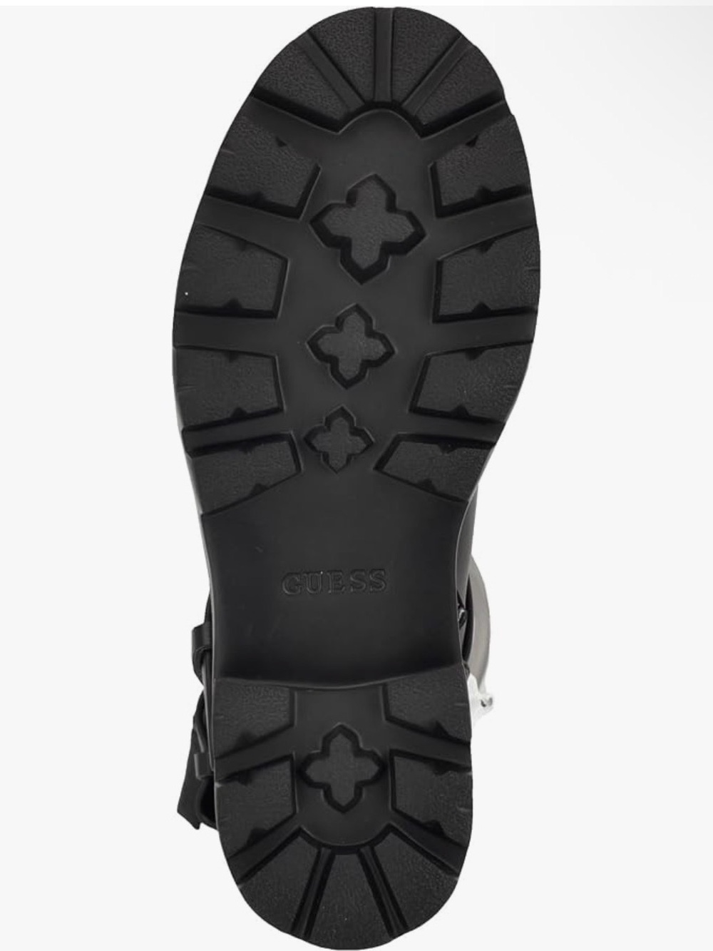 🖤🖤 Guess Women's Yanky Tall Buckled Moto Lug Boots - Picture 4 of 6